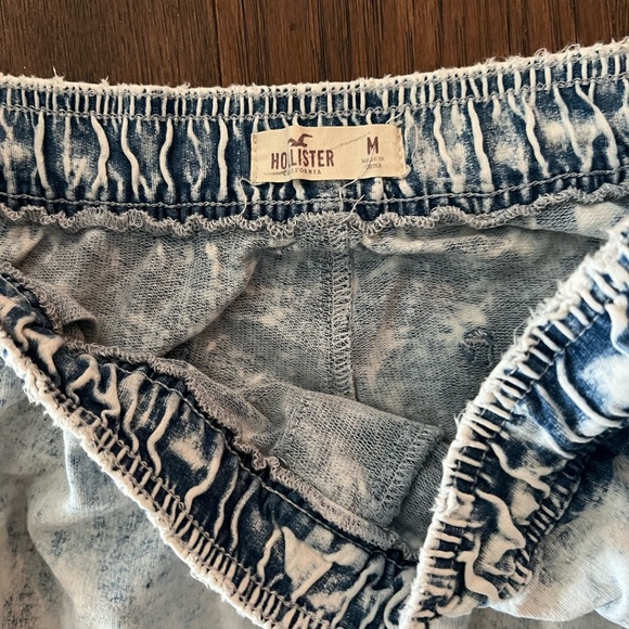 Hollister Acid Wash Jean Denim Jogger SZ M - Picture 4 of 5